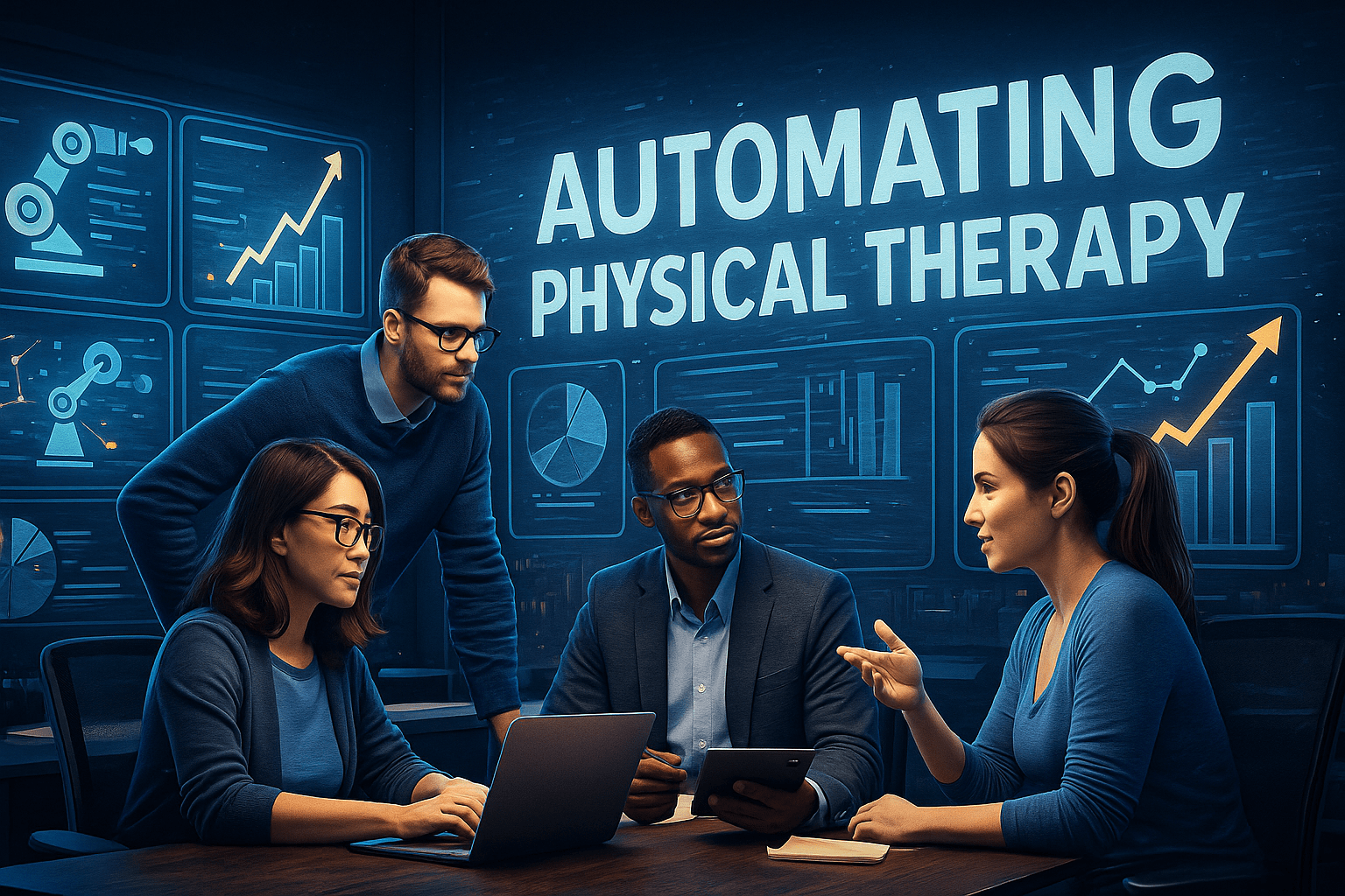 Automation for Physical Therapy - workflow diagram (Design Delulu)