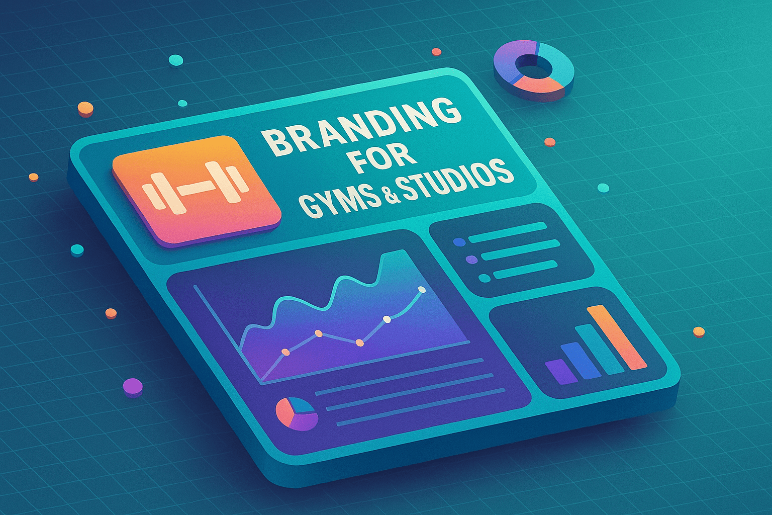 Branding for Gyms & Studios - detail view (Design Delulu)