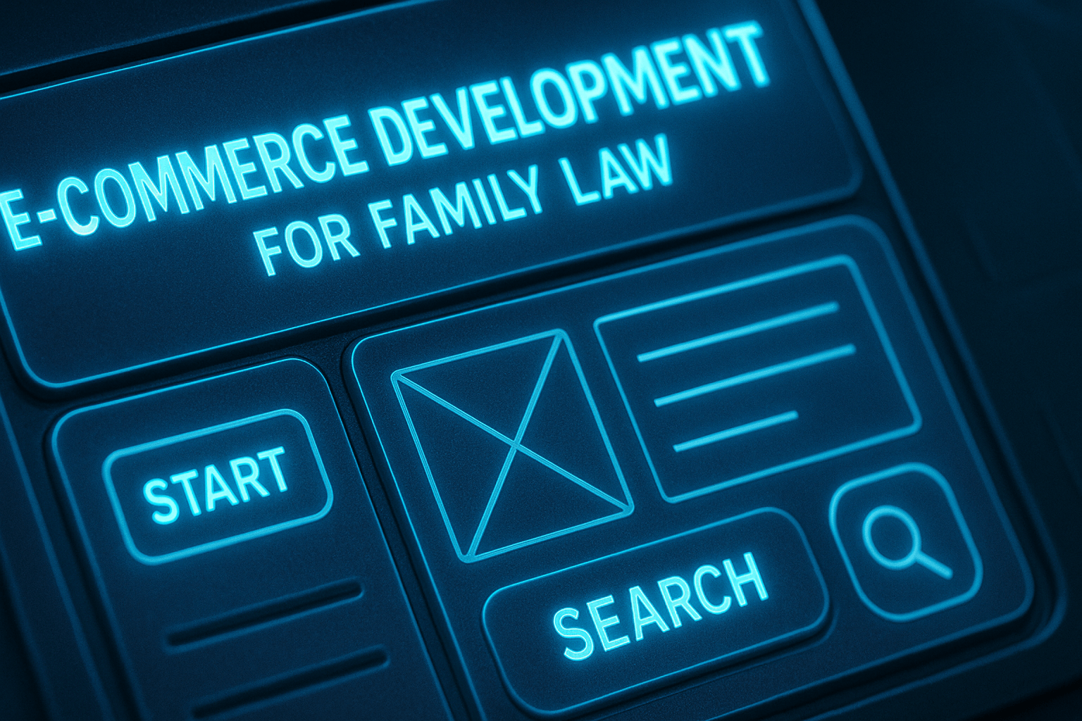 E-commerce Development for Family Law - detail view (Design Delulu)