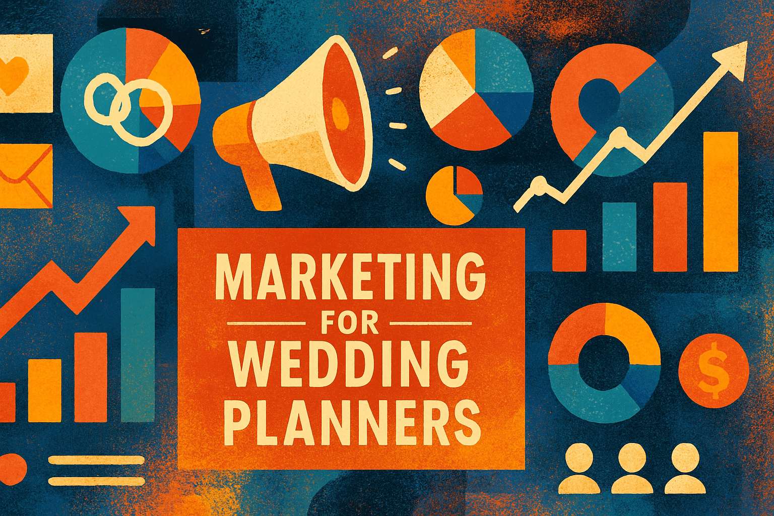 Marketing for Wedding Planners - detail view (Design Delulu)