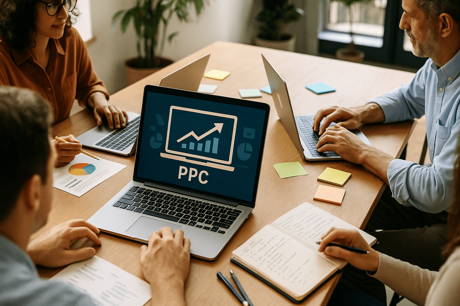 Paid Ads Management for Accounting & CPAs - workflow diagram (Design Delulu)