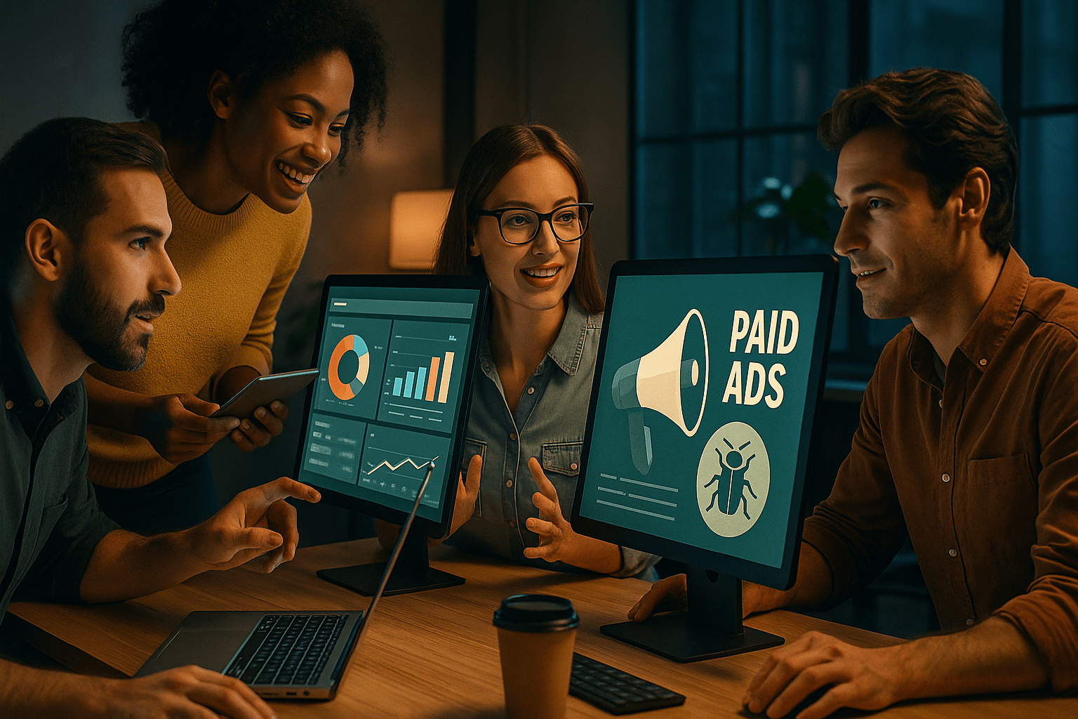 Paid Ads Management for Pest Control - workflow diagram (Design Delulu)